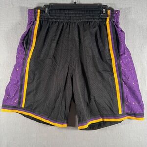 Mitchell & Ness Los Angeles Lakers 1984-85 Swingman Shorts Black Purple XL NWOT